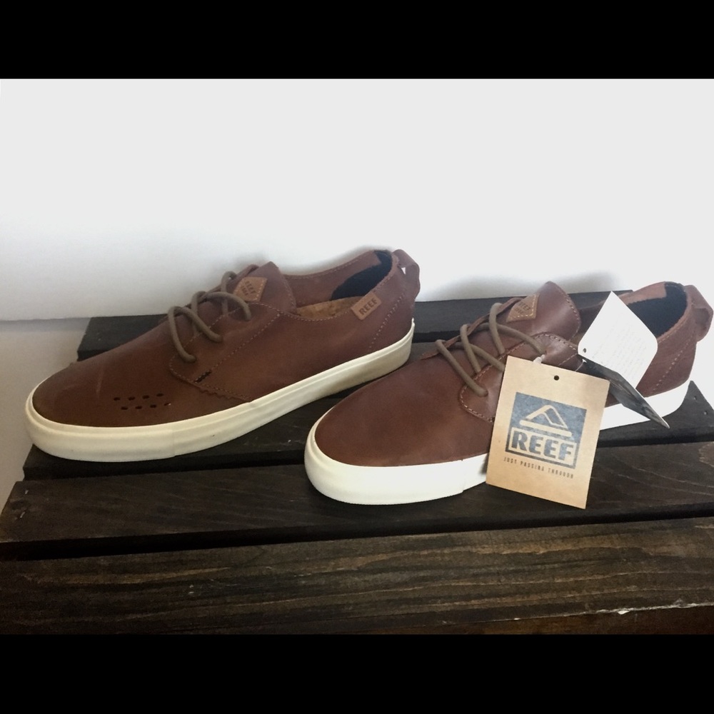Reef Men's Landis 2 Natural Skate Shoe Tobacco/Cor